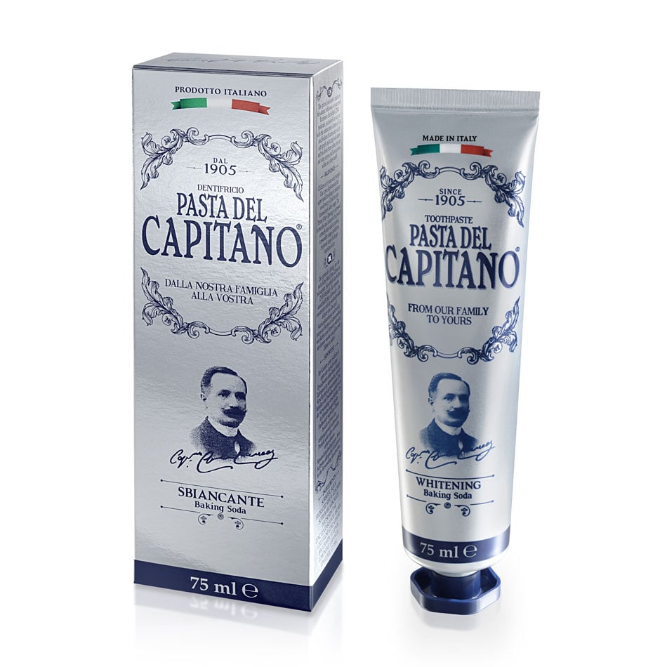 Відбілювальна зубна паста Pasta Del Capitano Whitening Baking Soda, 75 мл
